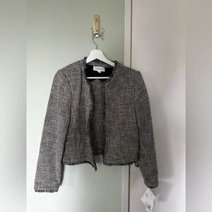 Calvin Klein Monochrome Tweed Jacket
